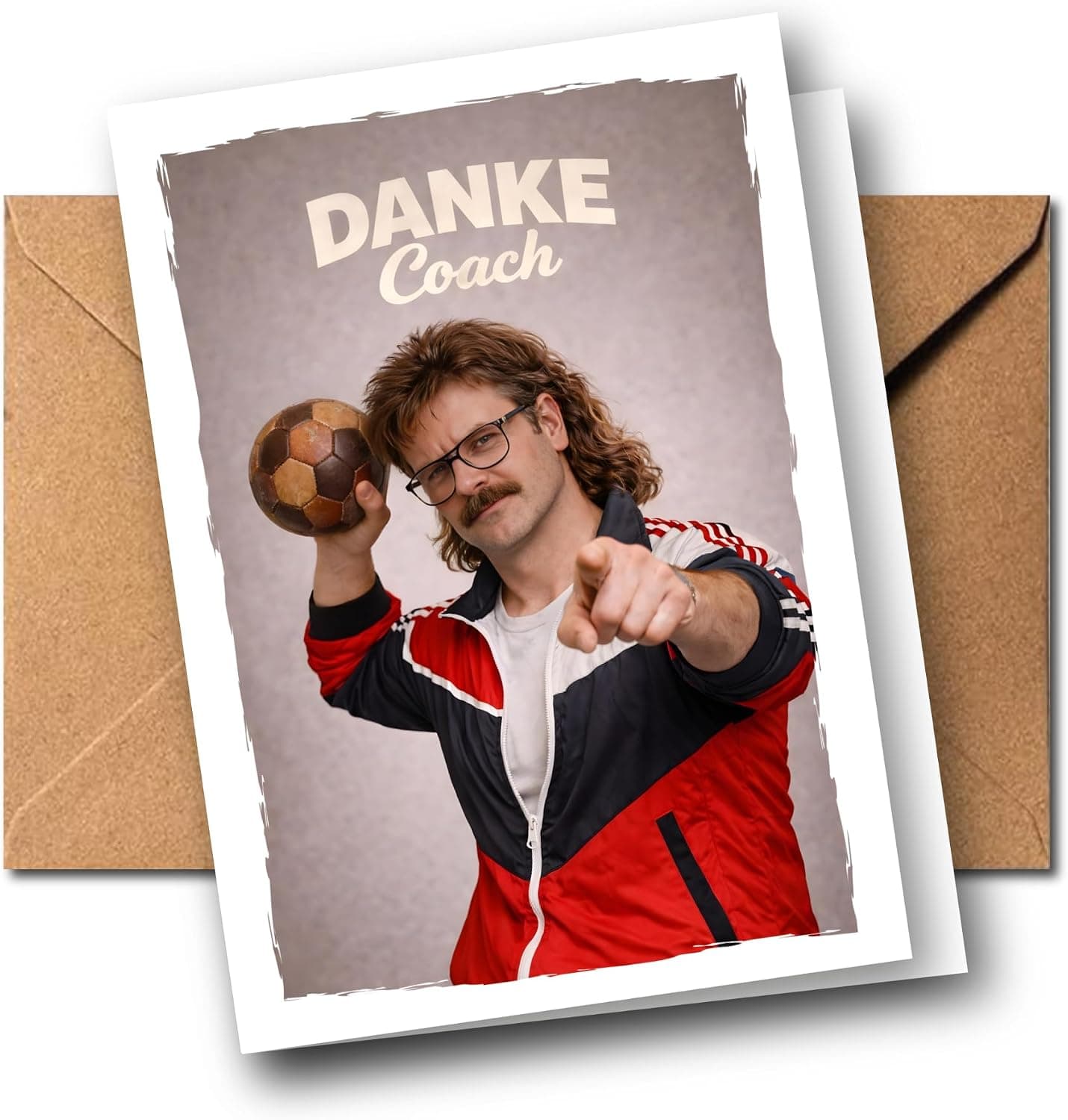 Dankeskarte Handball Trainer