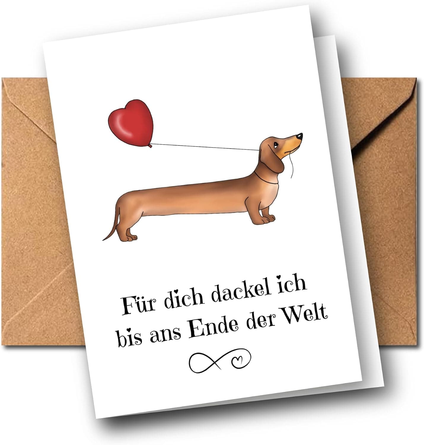 Lustige Karte zum Hochzeitstag oder Jahrestag für Freundin, Freund