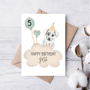 Hundewelpe beige/braun